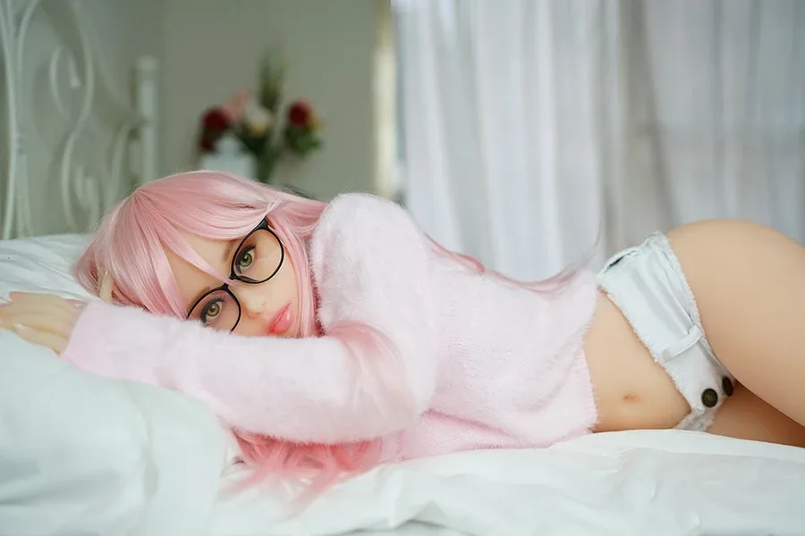 140cm G-cup Pink Hair Sex Doll Ariel view 5