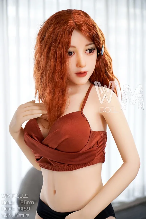 Skinny Redhead Sex Doll Rubye 156cm view 2