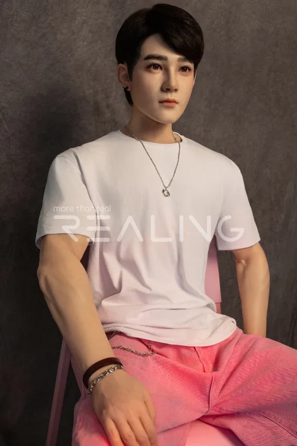 New Handsome Muscle Silicone Male Sex Doll Elliot 175cm