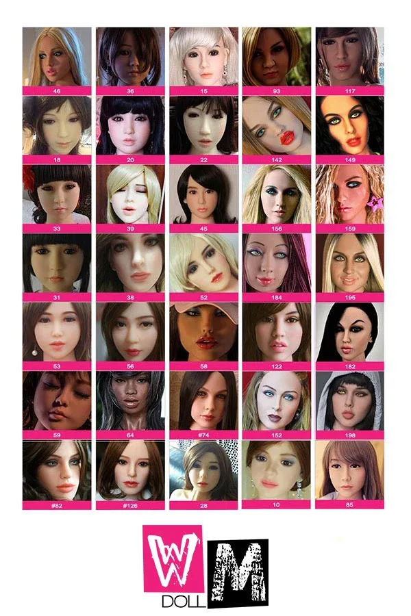 Extra TPE Head For Your WM Doll
