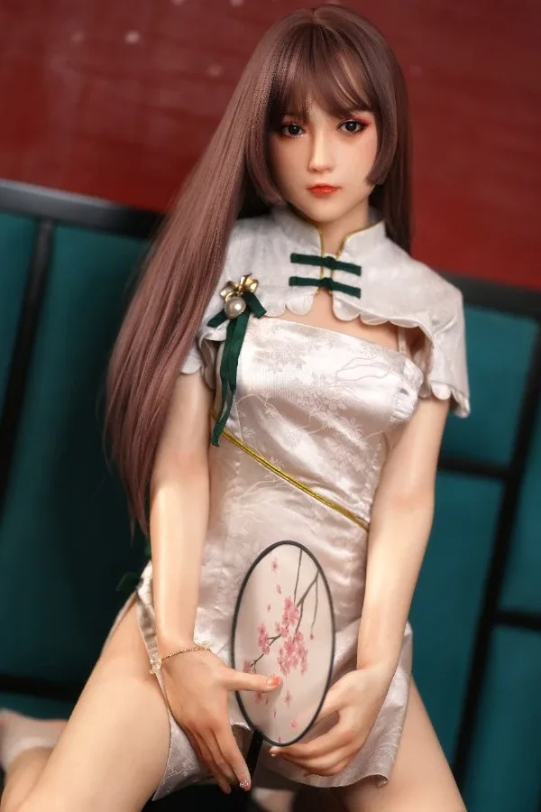 Charming Cheongsam Long Hair Sex Doll Isabel 158cm view 5