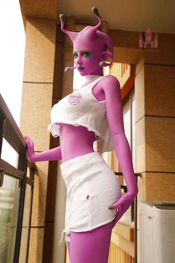 💥Pink Tentacle Sex Doll Melina 170cm (Free 2nd Head) view 4