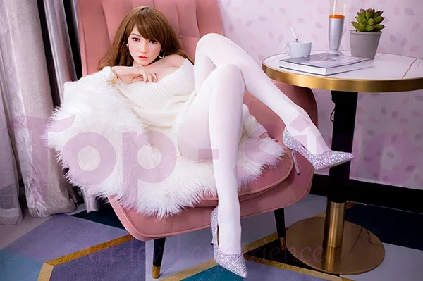 Top Sino Silicone Real Life Big Boobs Sex Doll Milu 159cm view 5