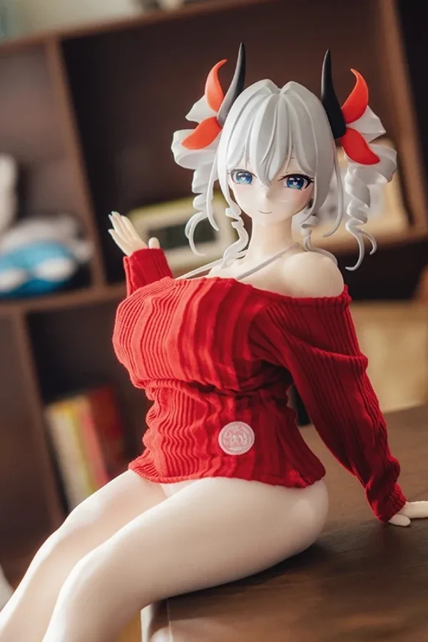 Pretty Cute Plump Anime Manga Sex Doll Shion 67cm (Free Clothes)