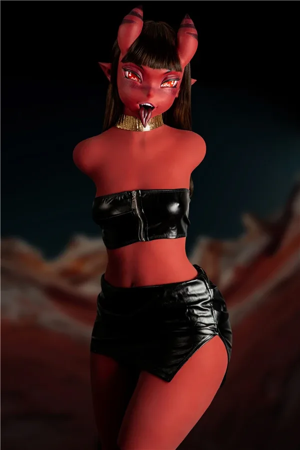 Sexy Anime Demon Succubus Sex Doll Torso Meru 110cm (Movable Jaw With Oral Structure) view 2