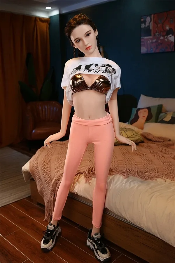 Small Breasts Beautiful Love Doll Hanna 160cm (Silicone Head) view 5