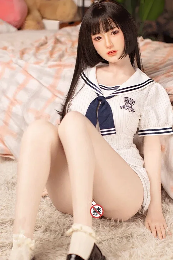 Brunette Asian Sex Doll Kinslee 160cm (Silicone Head) – Replaceable with Head and Body view 3
