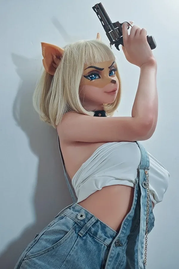 Busty Anime Furry Animal Sex Doll Royal 150cm view 6