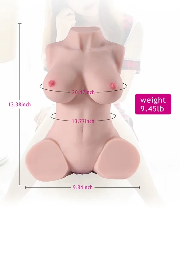 9.45lb Real Female Sex Doll Torso