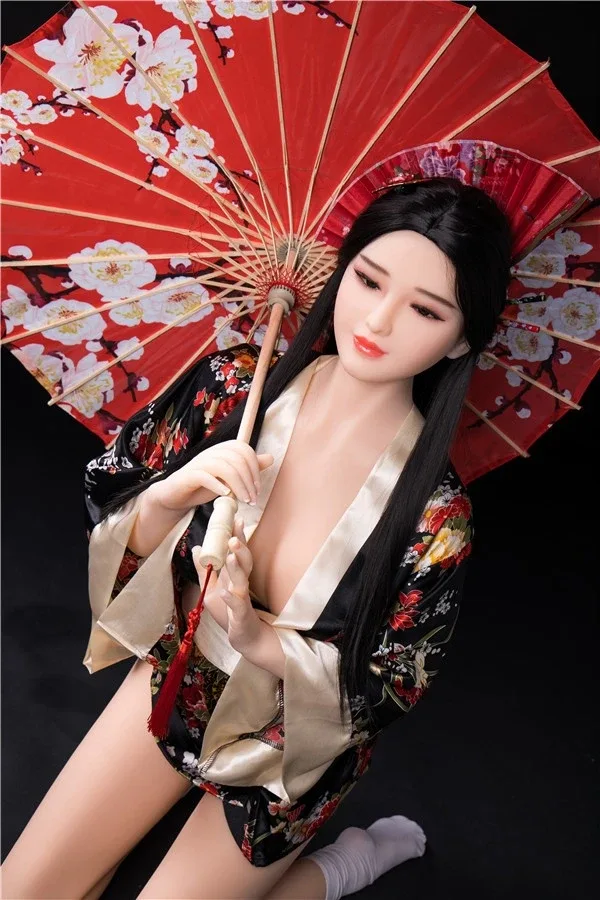 Realistic Busty Japanese Robot Sex Doll 168cm Rosa view 3