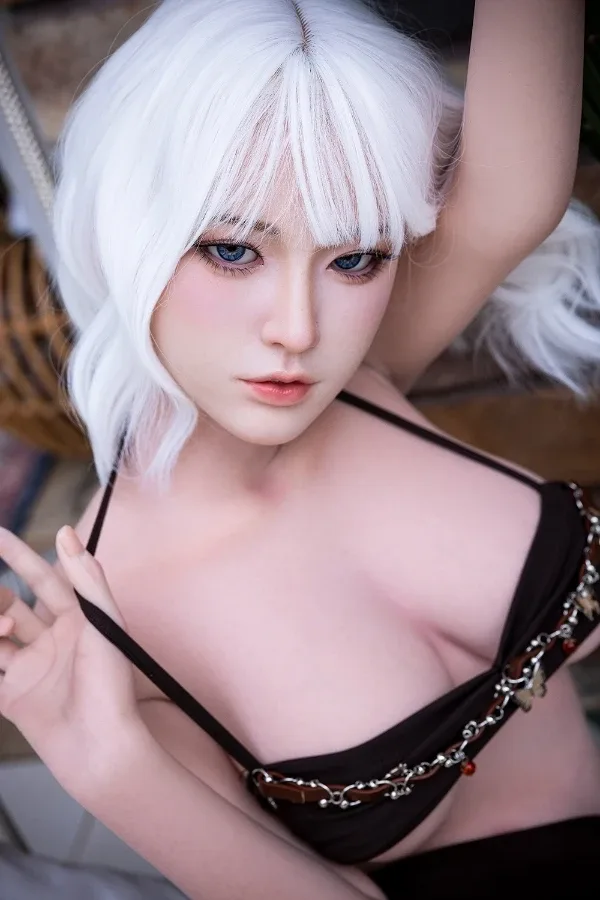 Fair Skin Big Booty Korean Silicone Sex Doll Mio 159cm view 4