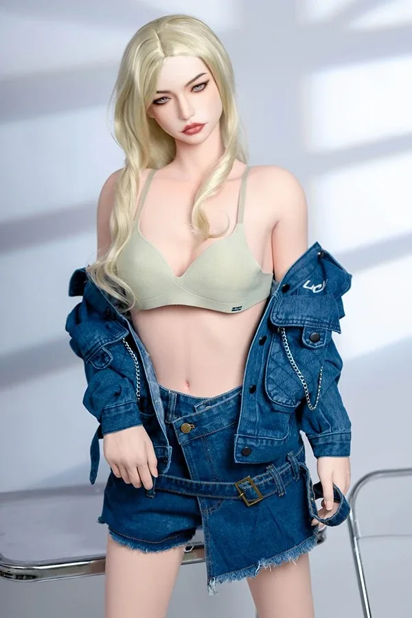 Realistic Blonde Sex Doll Ariah 158cm (Movable Jaw With Oral Structure)
