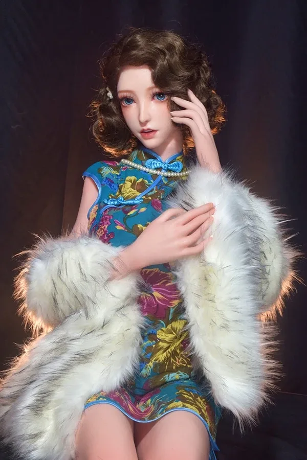 Realistic Life-Size Cheongsam Sex Doll Gianna 150cm view 6