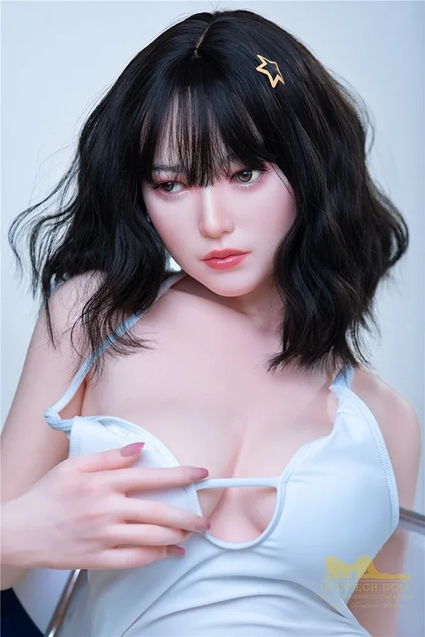 Super Pretty Fair Skin Silicone Sex Doll Nia 164cm view 3