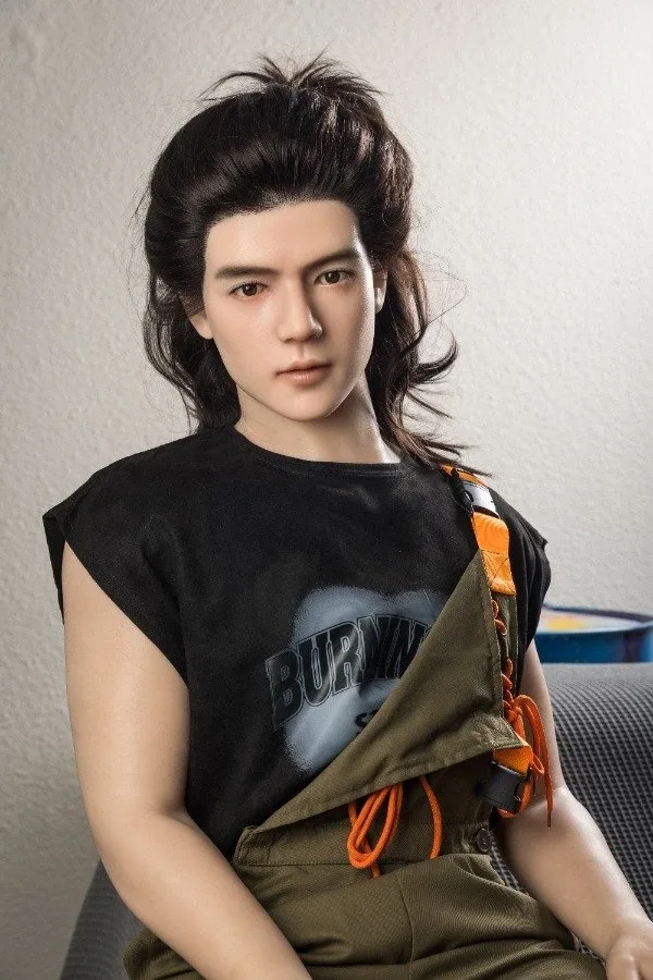 Gentle Handsome Silicone Male Doll Andrew 177cm / 6ft