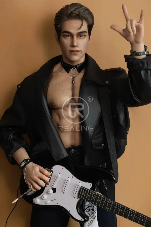 Realistic Handsome Fashion Male Sex Doll Caleb 180cm view 2