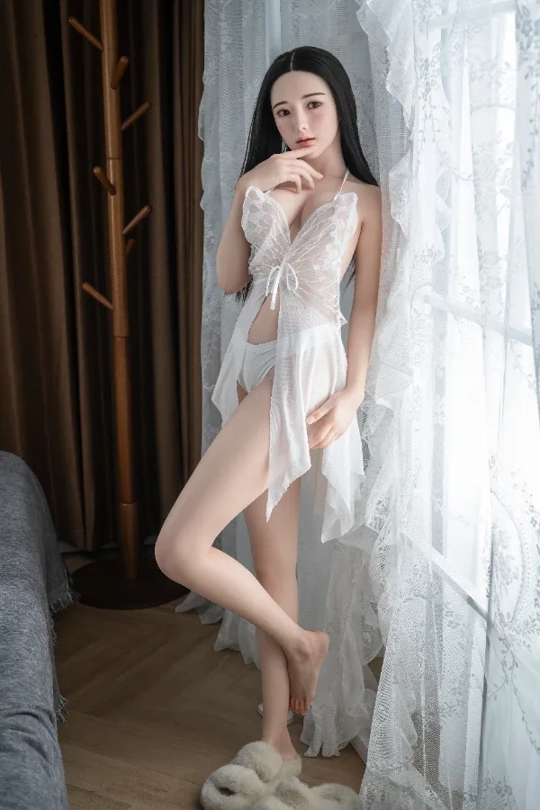 Brunette Asian Korean Silicone Sex Doll Audrey 165cm (Movable Jaw With Oral Structure) view 4