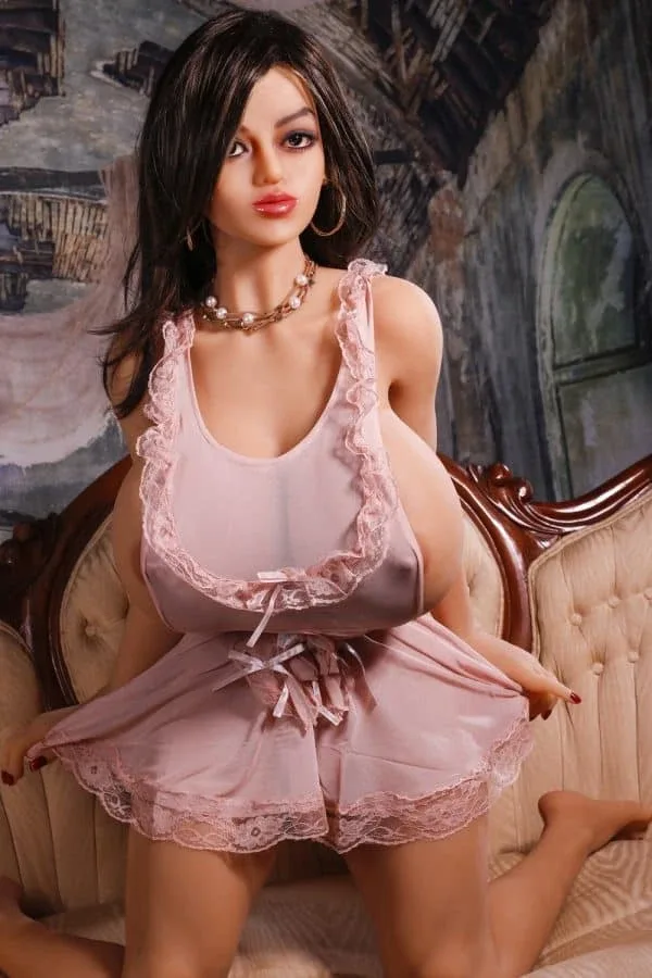 Realistic 55.5in(141cm) Adult BBW Sex Doll Journee view 3