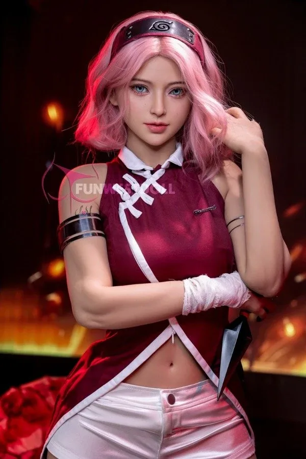 Pink Hair Anime Sex Doll Sakura Haruno 159cm