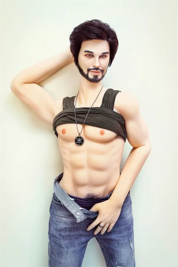 Life-Size Muscular Male Sex Doll Aadolf 162cm ( Silicone Head )