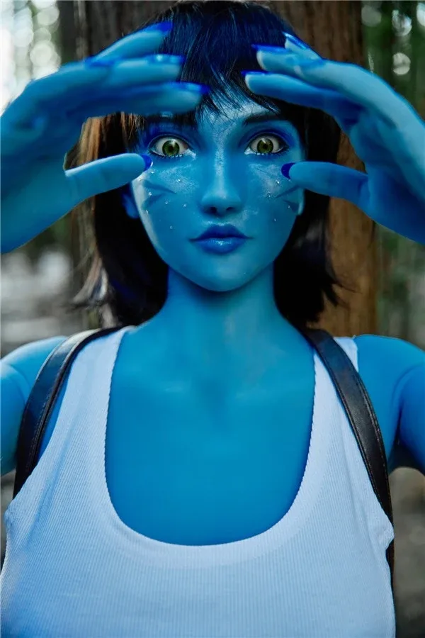 Magic Anime Blue Avatar Sex Doll Lennox 158cm view 3