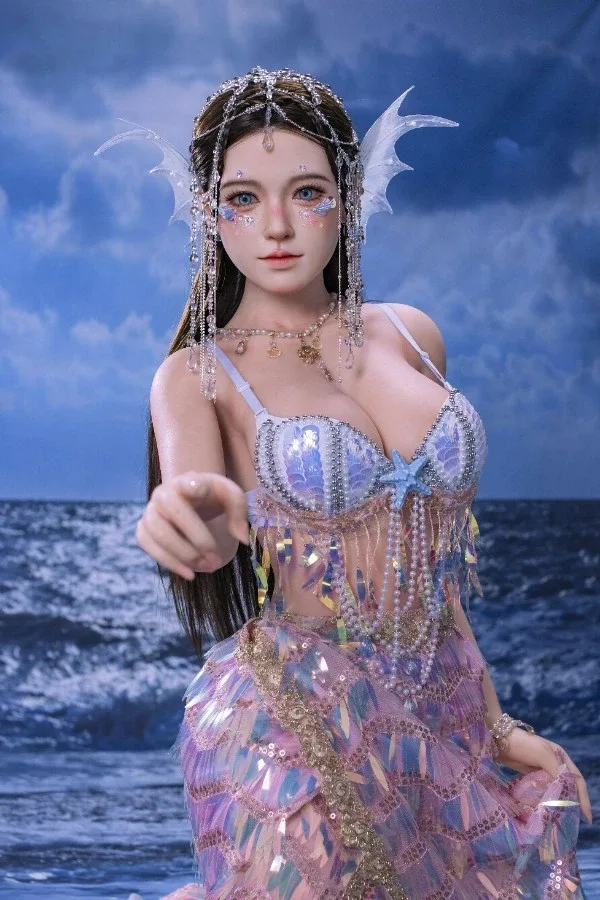 Full Silicone Mermaid Princess Anime Sex Doll Nalani 160cm (Replaceable with Head and Body) view 2