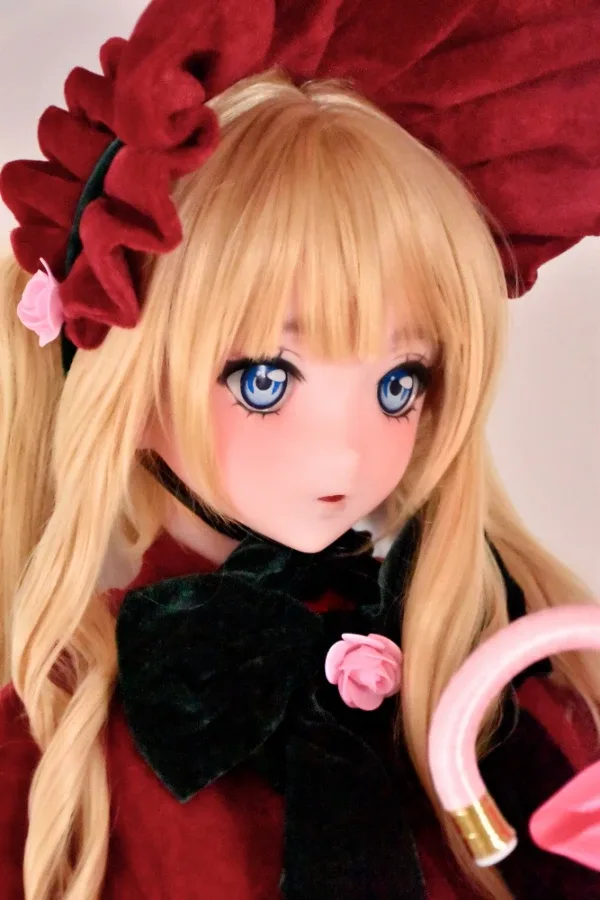Cute Blonde Manga Sex Doll Utashiro Shiori 148cm view 4