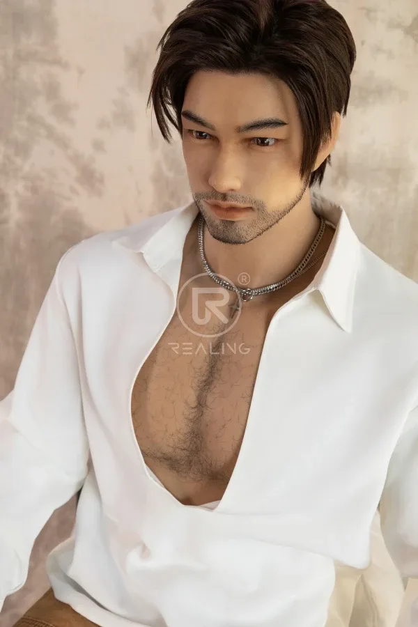 Super Realistic Handsome Sexy Tall Silicone Male Sex Doll Sebastian 186cm view 6