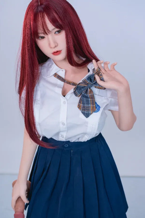 Redhead Luxury Silicone Sex Doll Tiera 158cm view 2