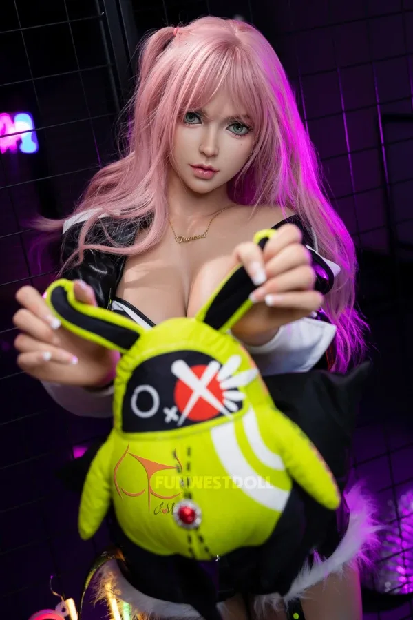 157cm G Cup Realistic Silicone Sex Doll Lily (Real Skin Texture, Soft Head, Free Clothes)