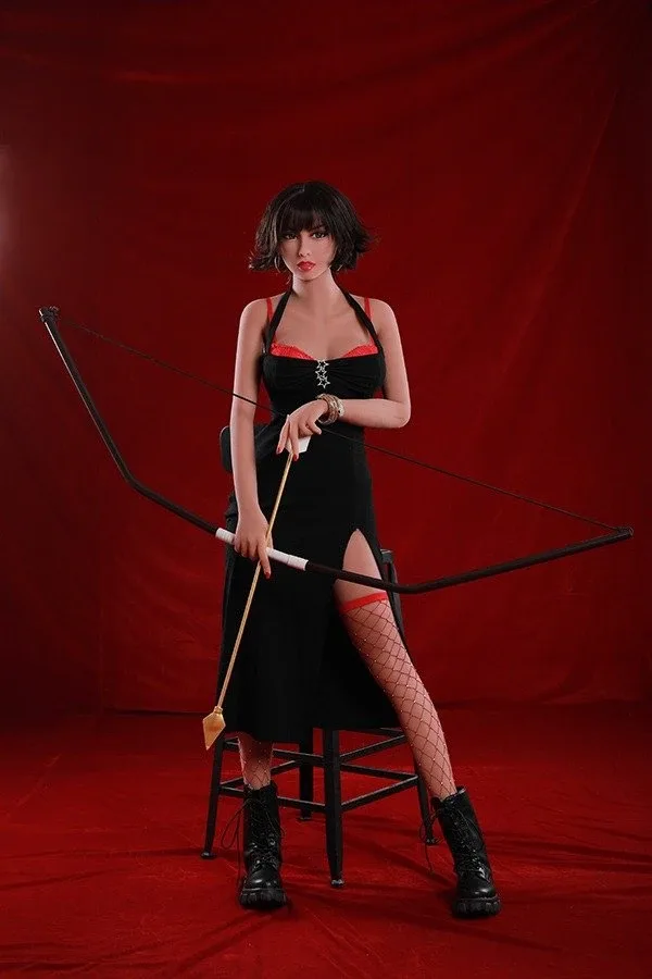 Black Hair TPE Sex Doll Erin 163cm view 5