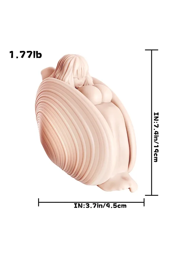Fantasy Sex Toy White Clam view 5