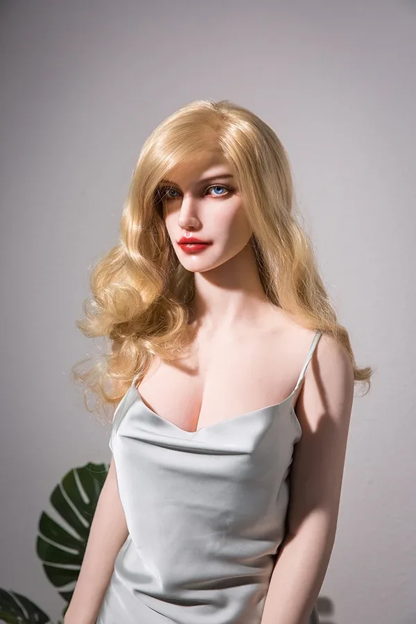 Realistic Perfect Blonde European Sex Doll Tiffany 152cm view 5
