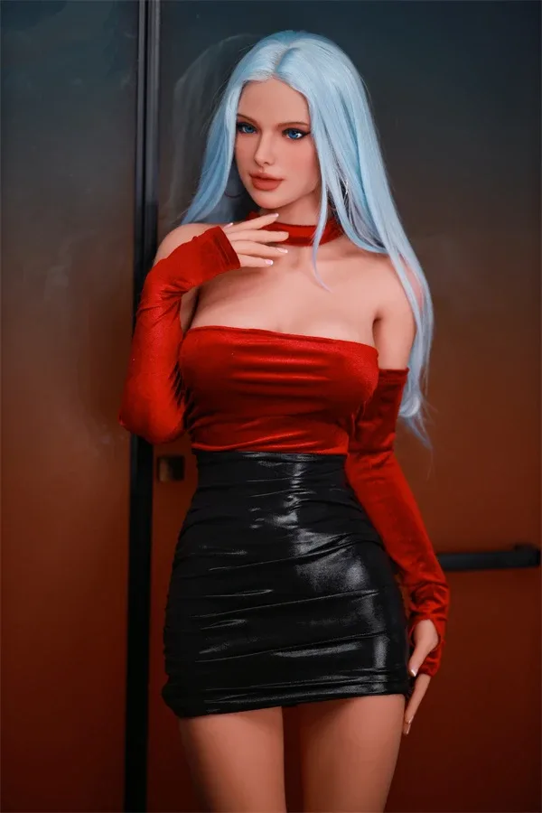 Blue Hair Big Booty Sex Doll Miki 166cm view 2