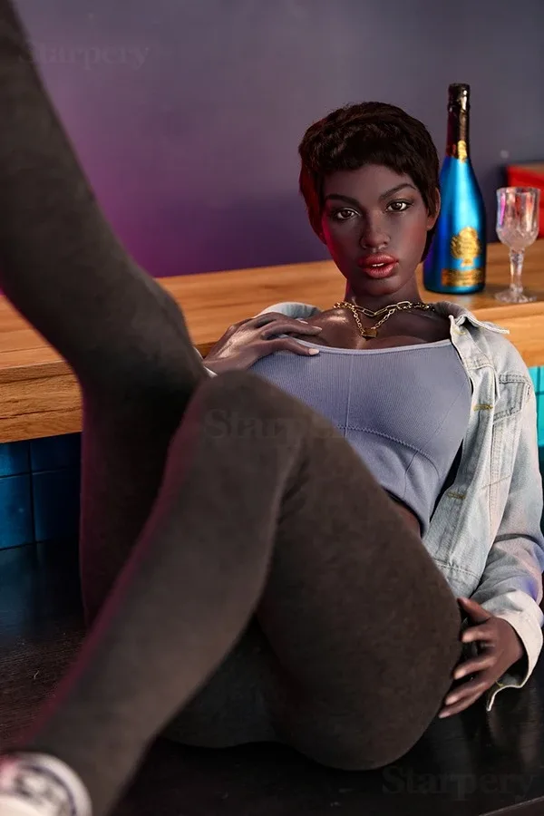 Realistic Tall African Black Sex Doll Keisha 174cm view 2