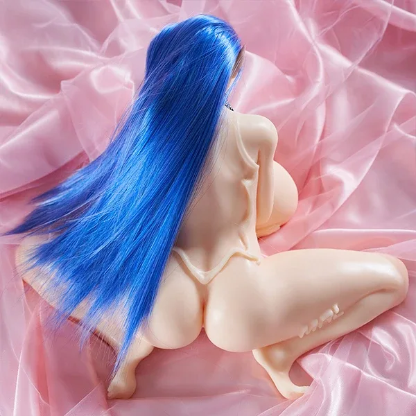 Blue Hair Anime Masturbation Sex Doll Ling (Includes Hair Transplant) view 5