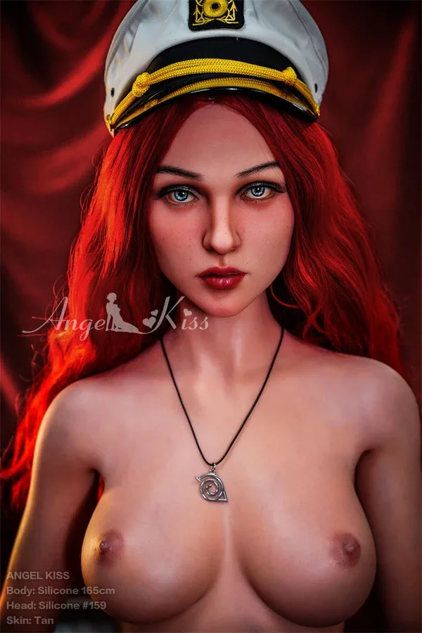 165cm Redhead Cosplay Policewoman Sex Doll Marylin view 4