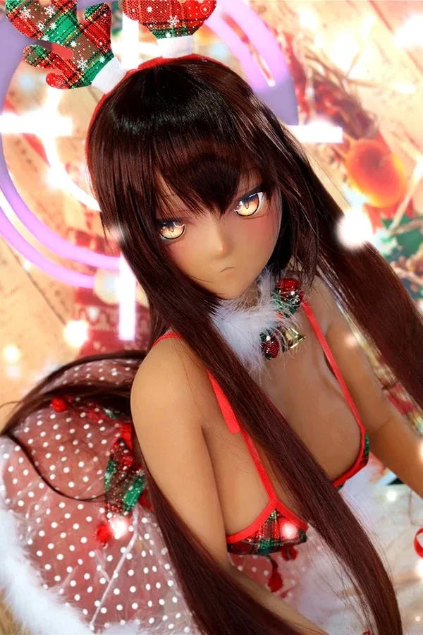 Black Skin Anime Manga Sex Doll Luciana 155cm view 3