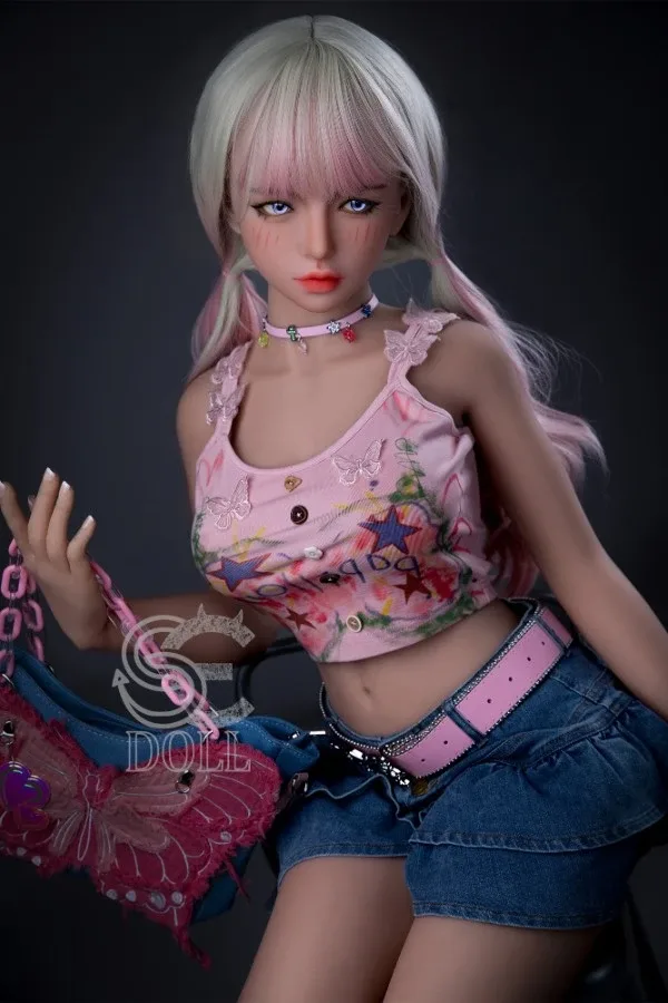 Cute Long Hair Sex Doll Scarlett 153cm view 2