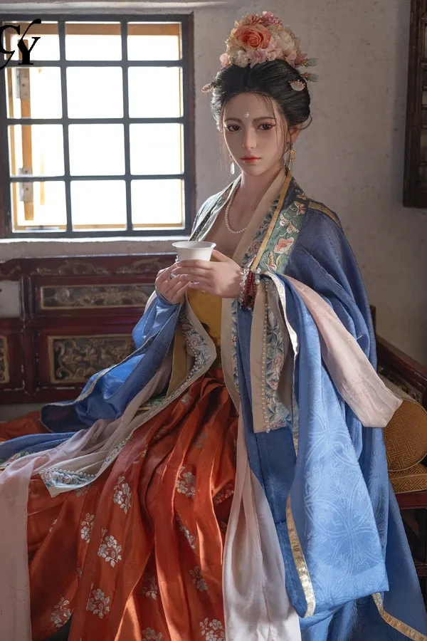 Silicone Head/Full Silicone D Cup Ancient Chinese Sex Doll Wan 167cm (Movable Jaw With Oral Structure) view 4