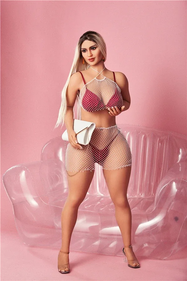 Realistic Super Big Booty Blonde Female Sex Doll Mira 156cm view 3