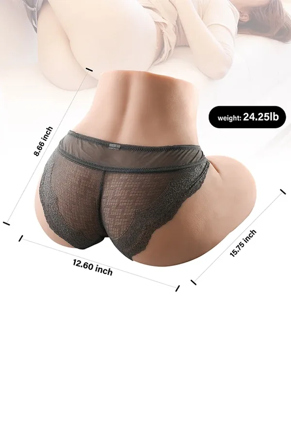 24.25lb Electric Sucking Vibrator Ass Sex Torso