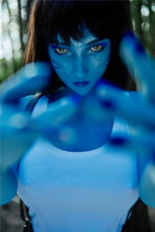 Magic Anime Blue Avatar Sex Doll Lennox 158cm view 2