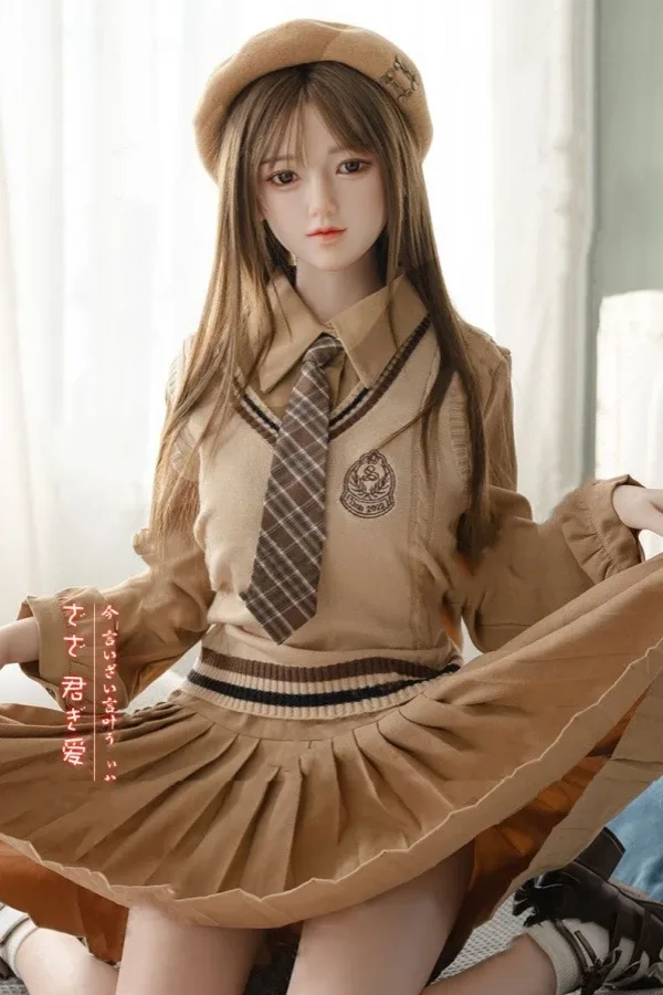 Innocent Gentle Asian Japanese Sex Doll Alena 150cm (Silicone Head) – Replaceable with Head and Body view 2