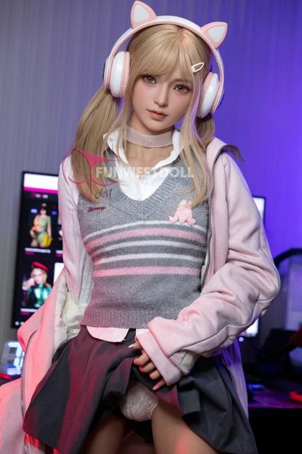 Cute Blonde Sex Doll Alice 159cm