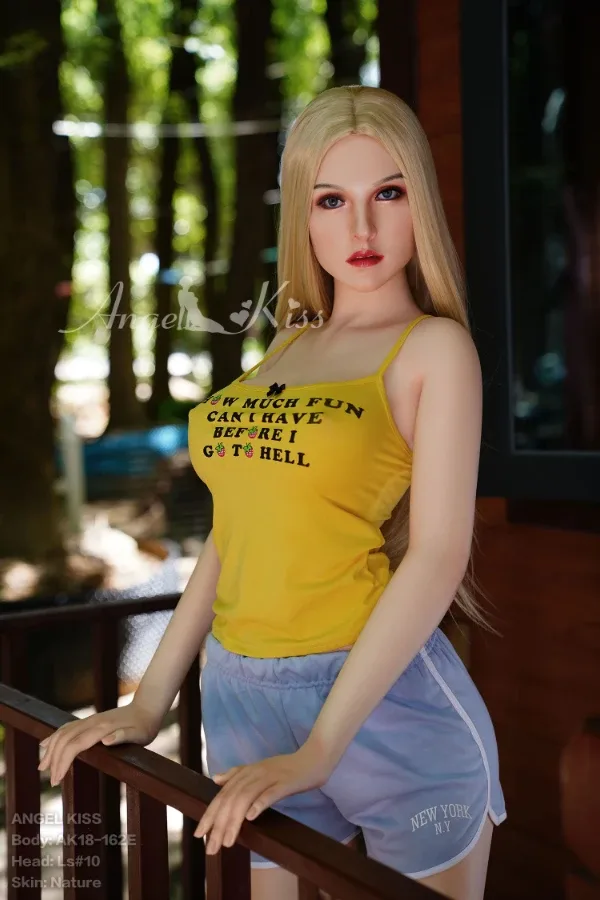 162cm E-cup American Blonde Sex Doll Ruthann view 3