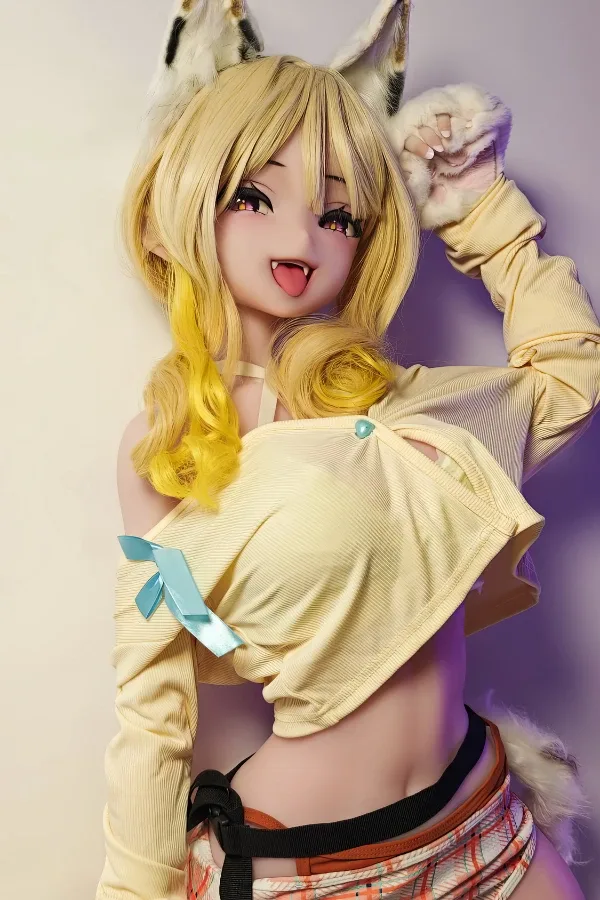 Big Breasts Cute Blonde Catdoll Sex Doll Chono Miyu 148cm view 5