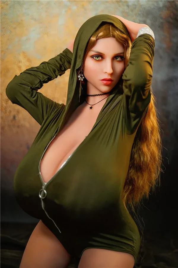 Realistic Huge Boobs Mature Blonde Sex Doll Anais 153cm view 5