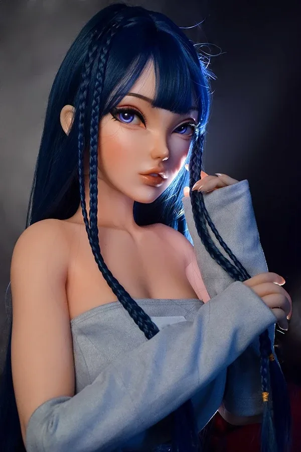 Mysterious Fantasy Blue Hair Cartoon Sex Doll Fiona 148cm view 3