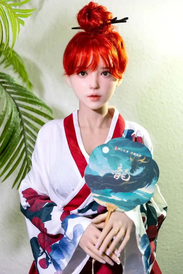 Super Pretty Cute Redhead Sex Doll Feng 166cm